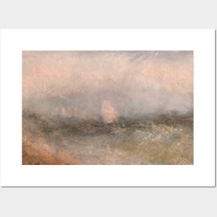 Off the Nore by J.M.W. Turner Posters and Art